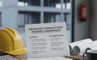 Pravilnik o izdelavi ocen požarne ogroženosti – kaj določa in kaj pomeni v praksi?