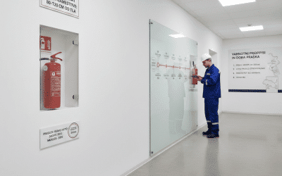 Pravilna namestitev gasilnih aparatov in obvezni pregledi gasilnikov