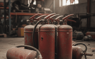 Zakaj je obvezna zamenjava prenosnih gasilnikov po 20 letih uporabe?