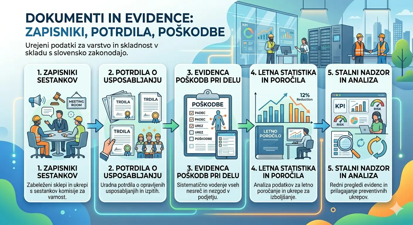 Dokumenti in evidence vzd